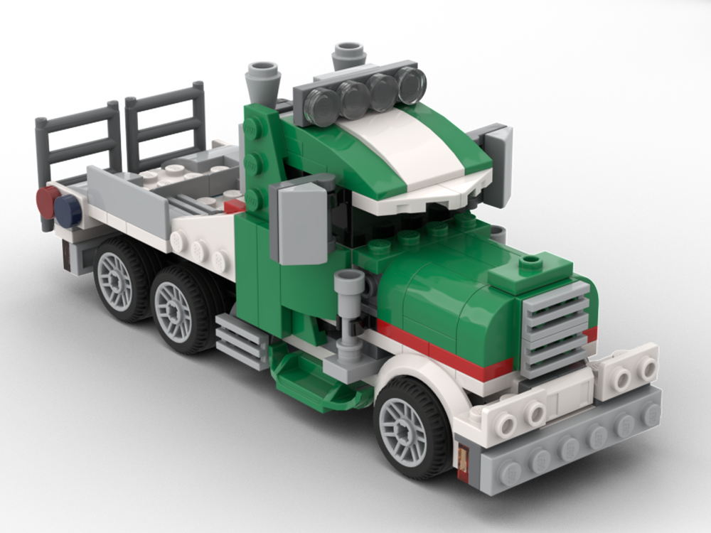 LEGO MOC 31113 - Octan Service Truck by hoppepe | Rebrickable - Build ...