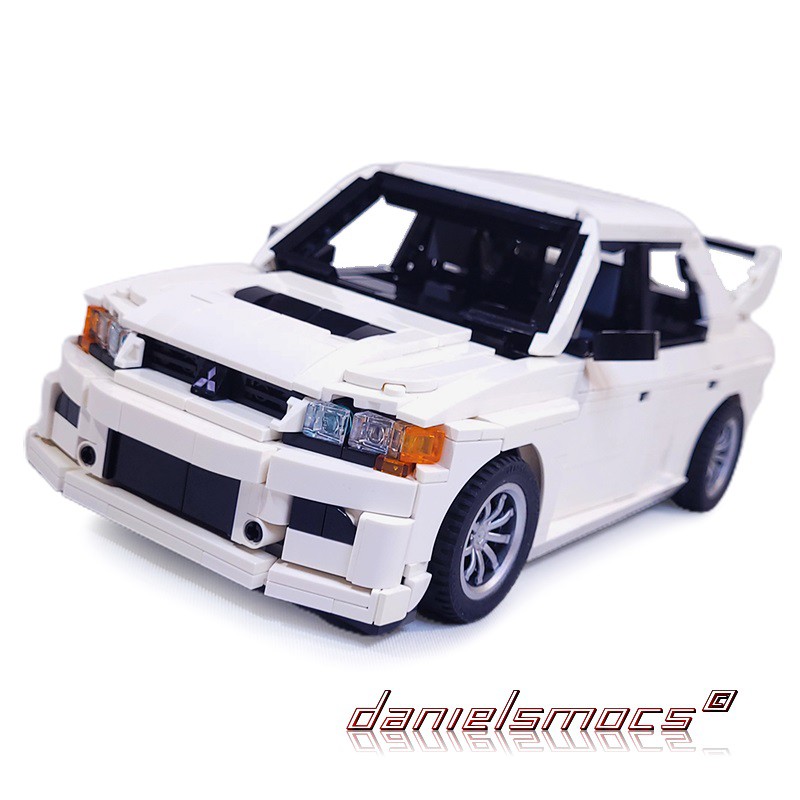 LEGO MOC Mitsubishi Lancer Evo by danielsmocs | Rebrickable - Build ...