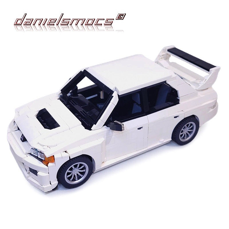 LEGO MOC Mitsubishi Lancer Evo by danielsmocs | Rebrickable - Build ...