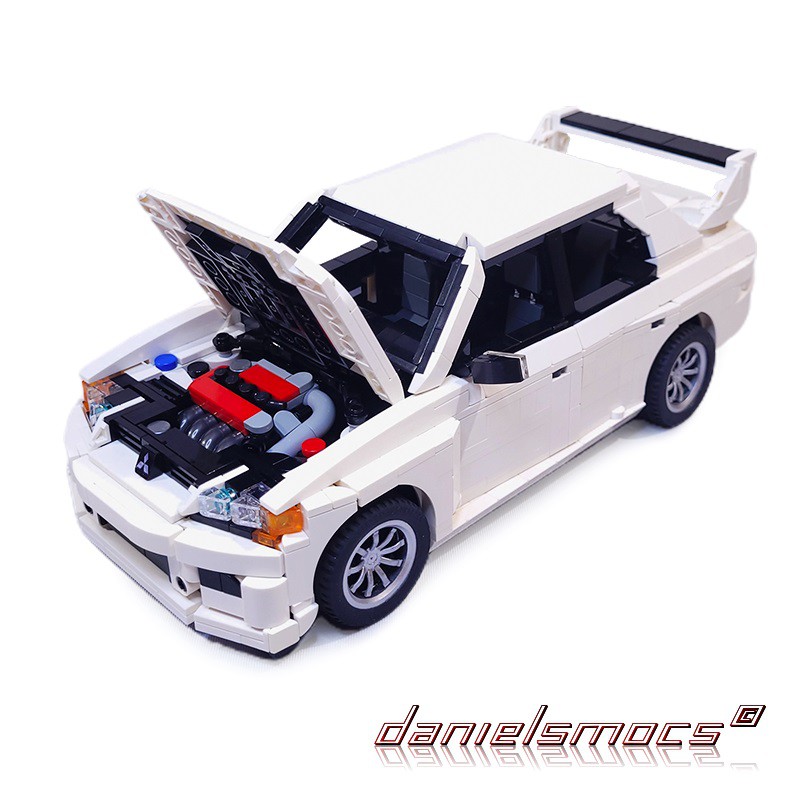 LEGO MOC Mitsubishi Lancer Evo by danielsmocs | Rebrickable - Build ...