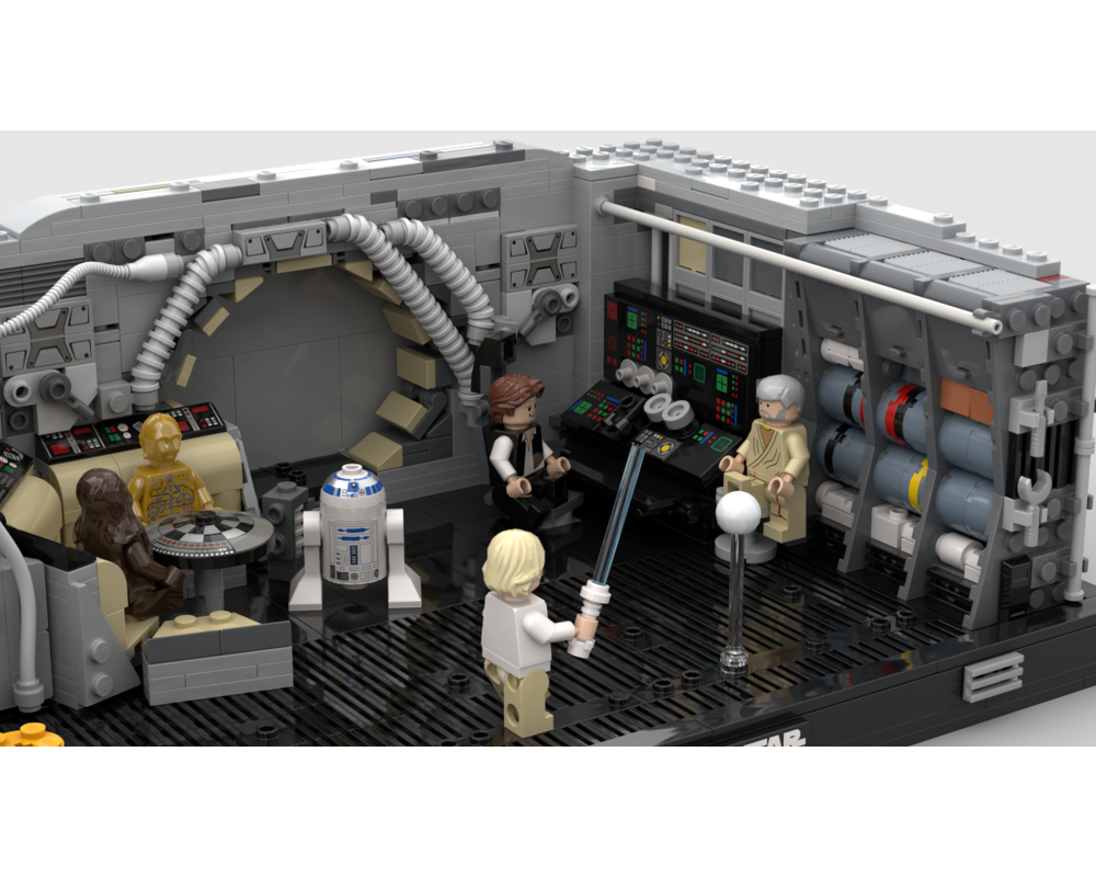 LEGO MOC Luke's First Force Training by RichRob80 | Rebrickable - Build ...