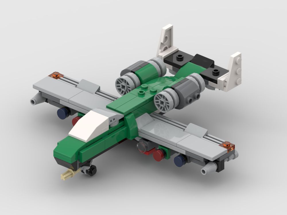 LEGO MOC 31113 A-10 Thunderbolt II by KlintIsztvud | Rebrickable ...