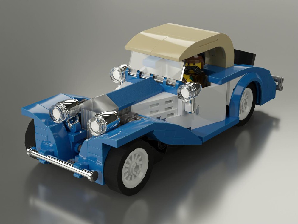 LEGO MOC Classic Convertible by Dongeraldo | Rebrickable - Build with LEGO