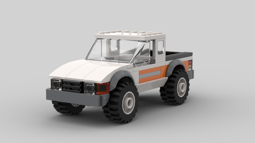 LEGO MOC Toyota Hilux by Brickster_Quickster | Rebrickable - Build with ...