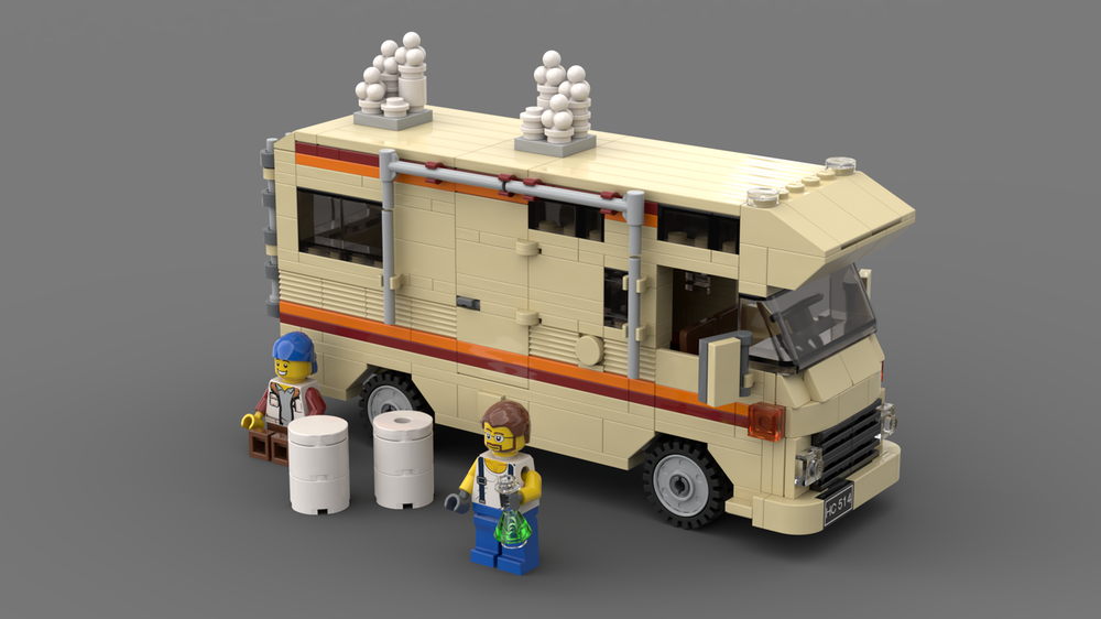 LEGO MOC AVIA SAVIEM A15 Camper Breaking Bad Special Edition By 