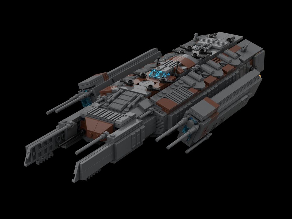 LEGO MOC Asuran Corvette by magurean.paul | Rebrickable - Build with LEGO