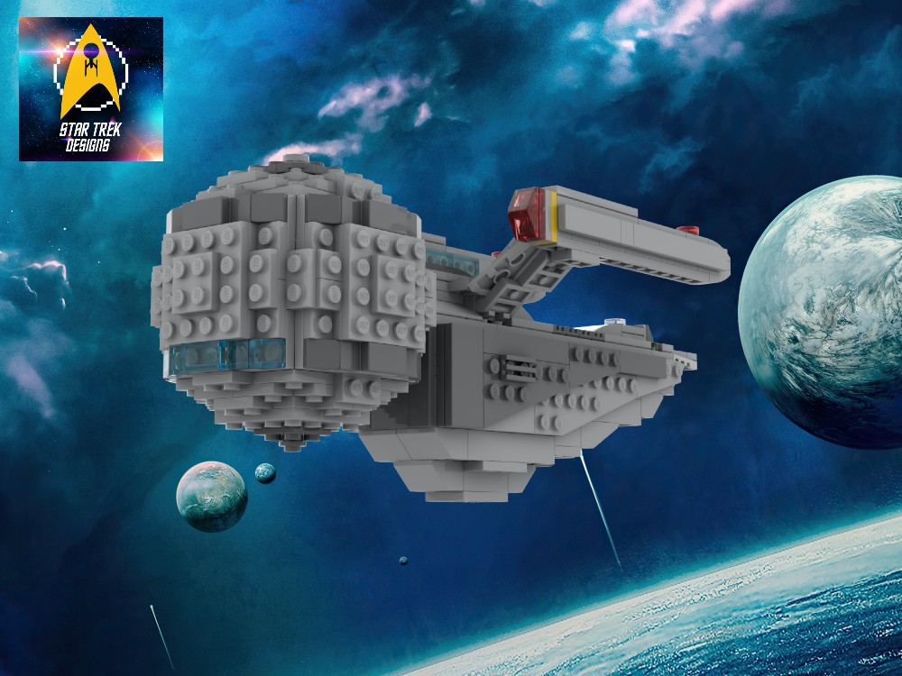 LEGO MOC USS Pasteur NCC-58925 by DeansBrickDesigns