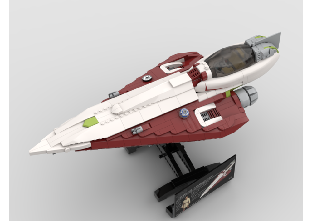 Actis Class Obi Wan Kenobi Ship Revenge Of The Sith LEGO Star Wars