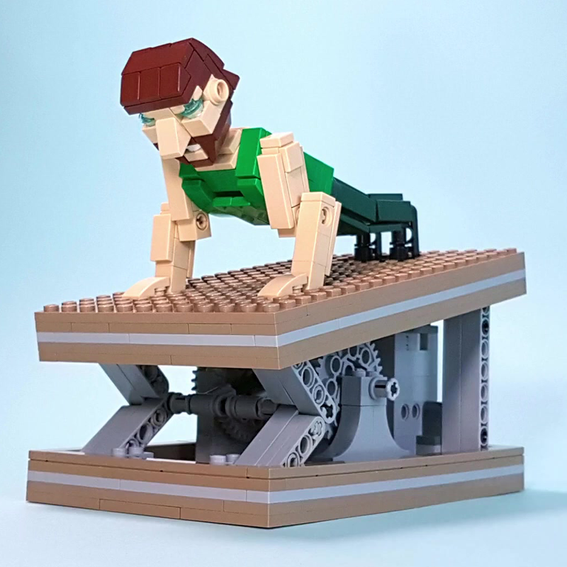 LEGO MOC Chuck, a LEGO Automaton by Planet GBC | Rebrickable Build with LEGO