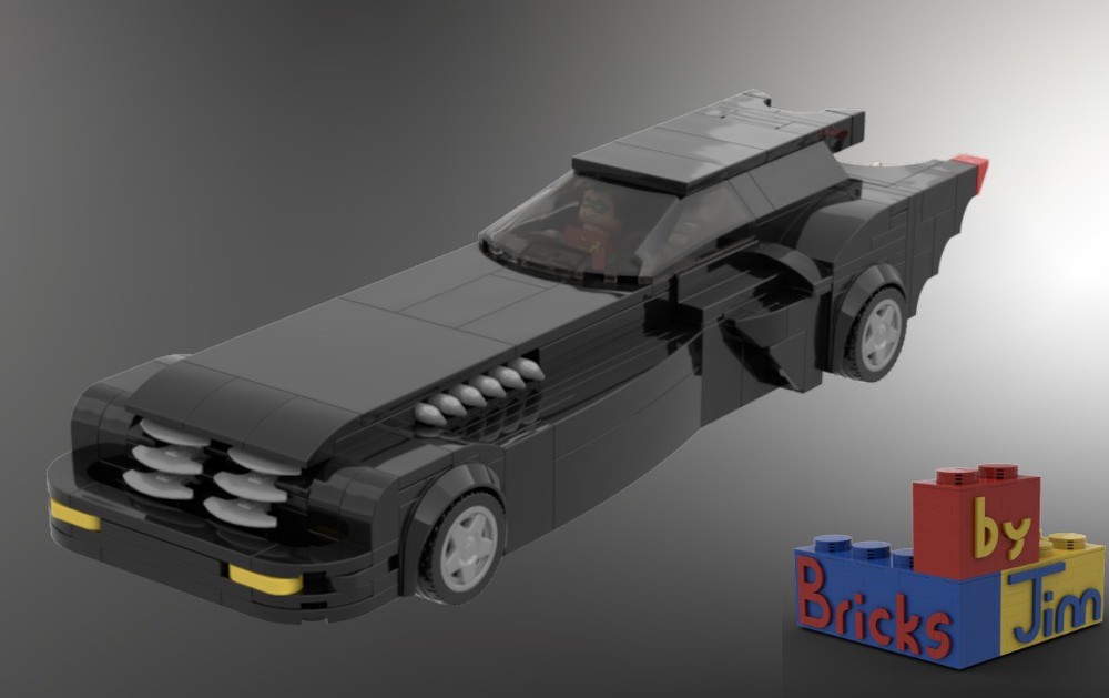 LEGO MOC Batmobile The Animated Series BTAS by BricksbyJim