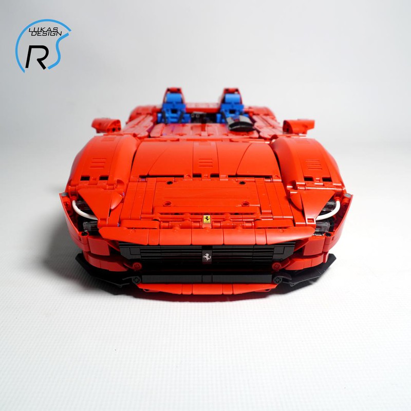 LEGO MOC Ferrari Monza SP1 & SP2 1:8 Scale by Lukas2020