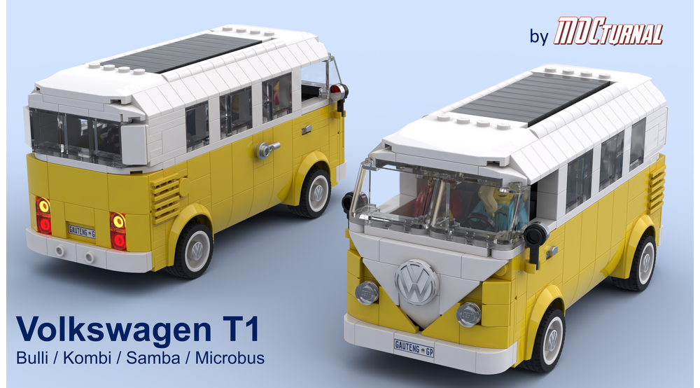 LEGO MOC-128491 MOCturnal Volkswagen T1 Bulli / Kombi / Samba ...