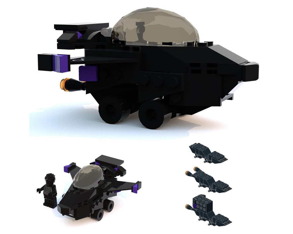 lego black panther jet