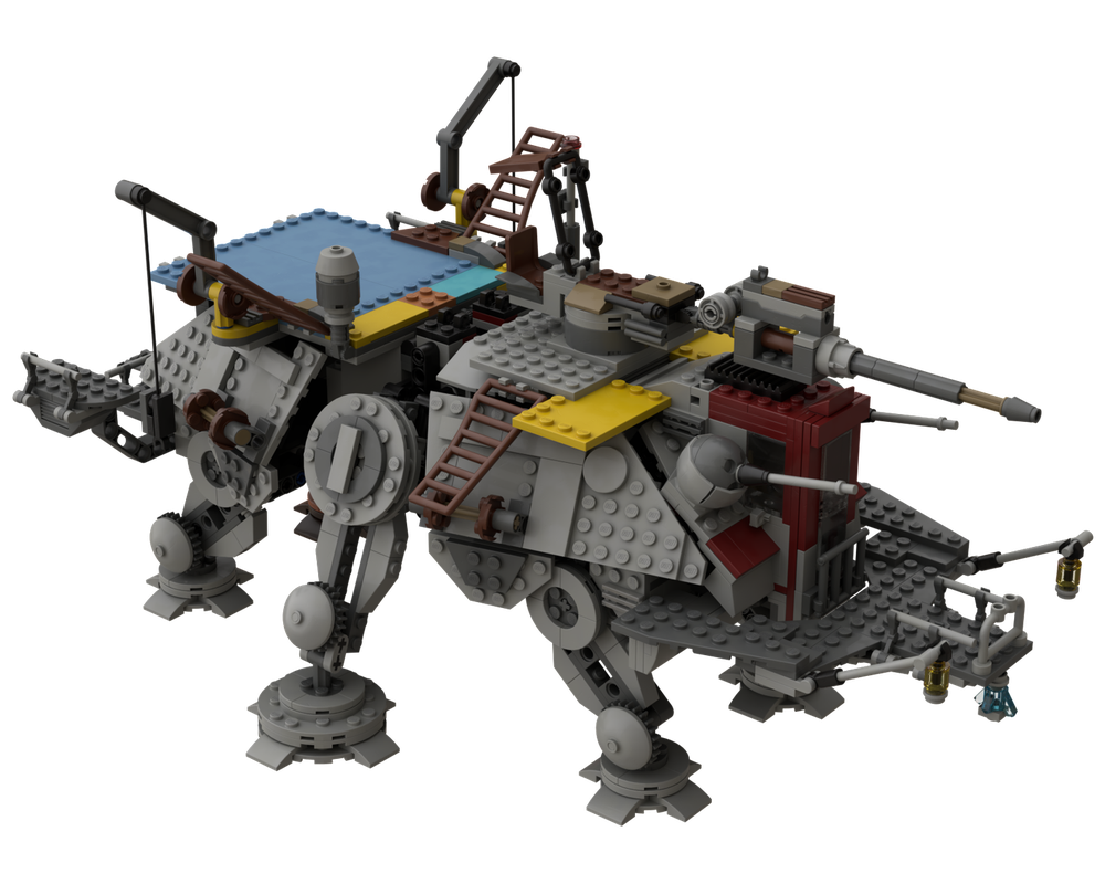 LEGO MOC-128738 Rex's AT-TE - 75337 Modification by CLUN_k