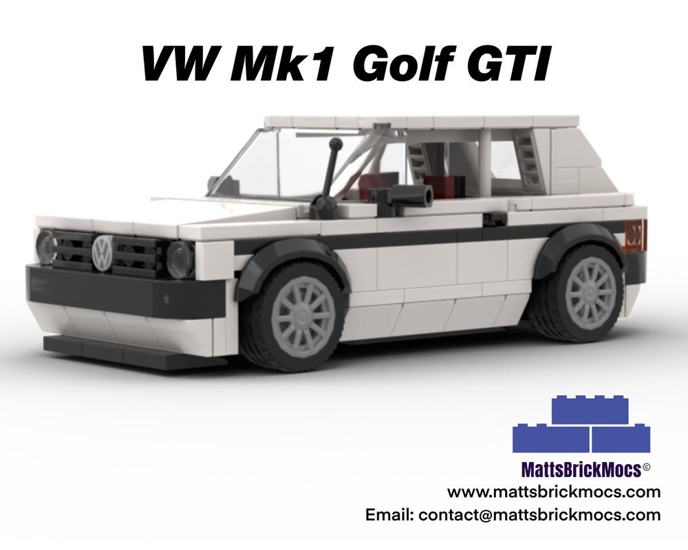 lego volkswagen golf mk1 gti