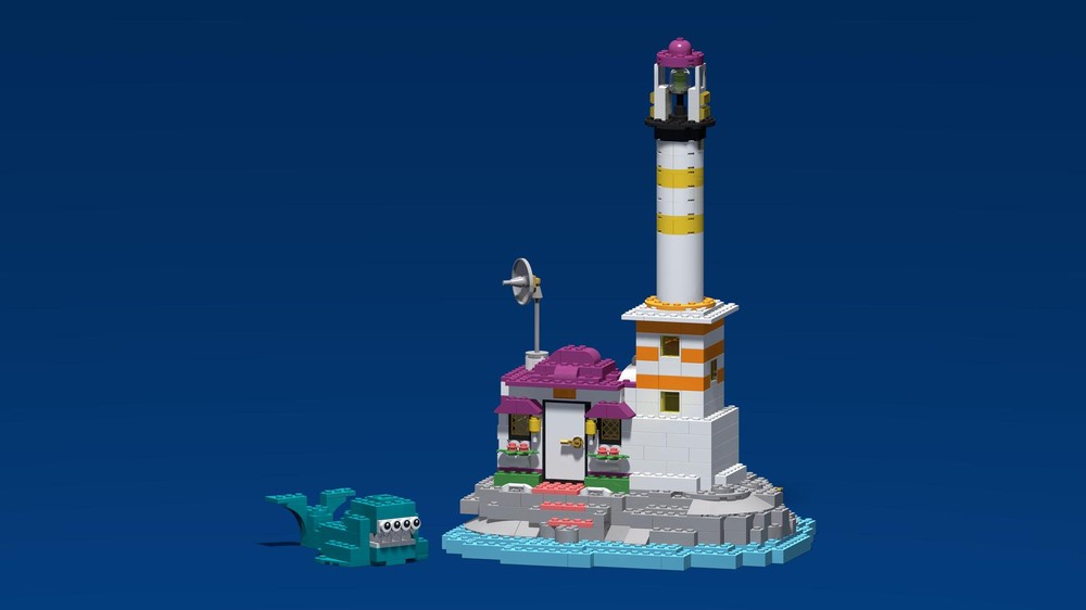 LEGO MOC 11022 Lighthouse by mattking4 | Rebrickable - Build with LEGO
