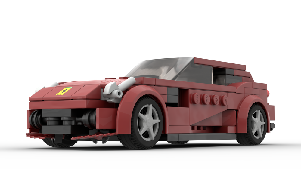 LEGO MOC Ferrari GTC4Lusso by lordcagnus | Rebrickable