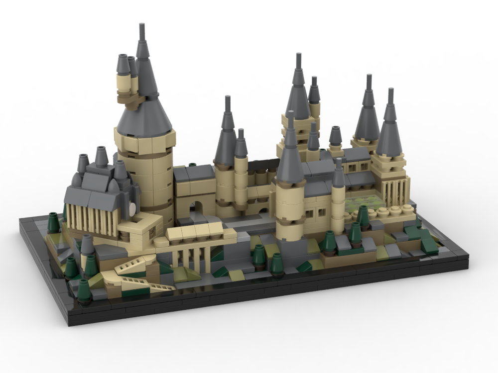 LEGO MOC Hogwarts by Niffler | Rebrickable - Build with LEGO