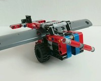 Lego propeller plane, Alternate Build/MOC With Video Instructions.