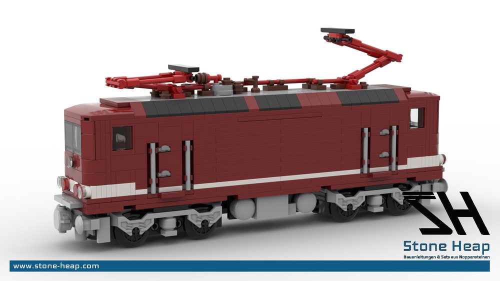 LEGO MOC Series 243/143 from Railways DR/DB AG Klemmbaustein Eisenbahn | Rebrickable - Build with LEGO
