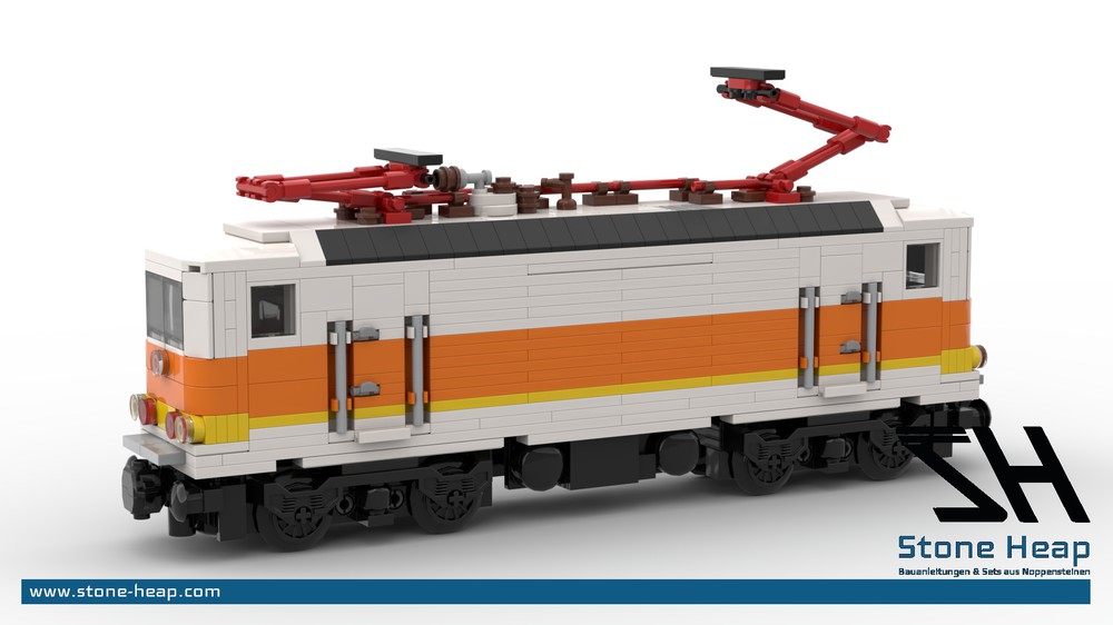 LEGO MOC Series 243/143 the german Railways DR/DB AG S-Bahn by Mario´s Klemmbaustein Eisenbahn | - Build with LEGO