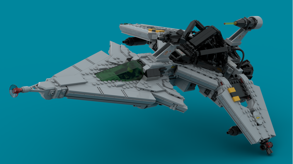 LEGO MOC-129265 Gamma-V Laser Craft by ao-ka | Rebrickable - Build