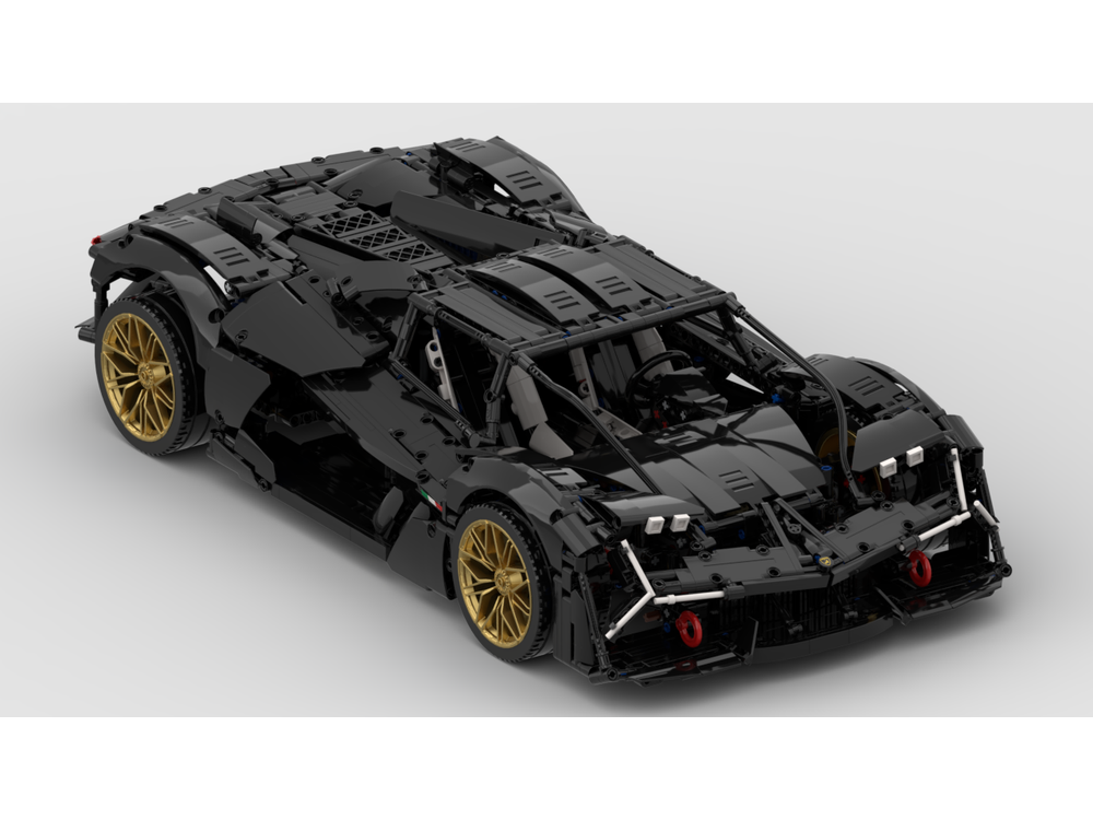 LEGO MOC Lamborghini Terzo Millennio by X0_mocs | Rebrickable - Build ...