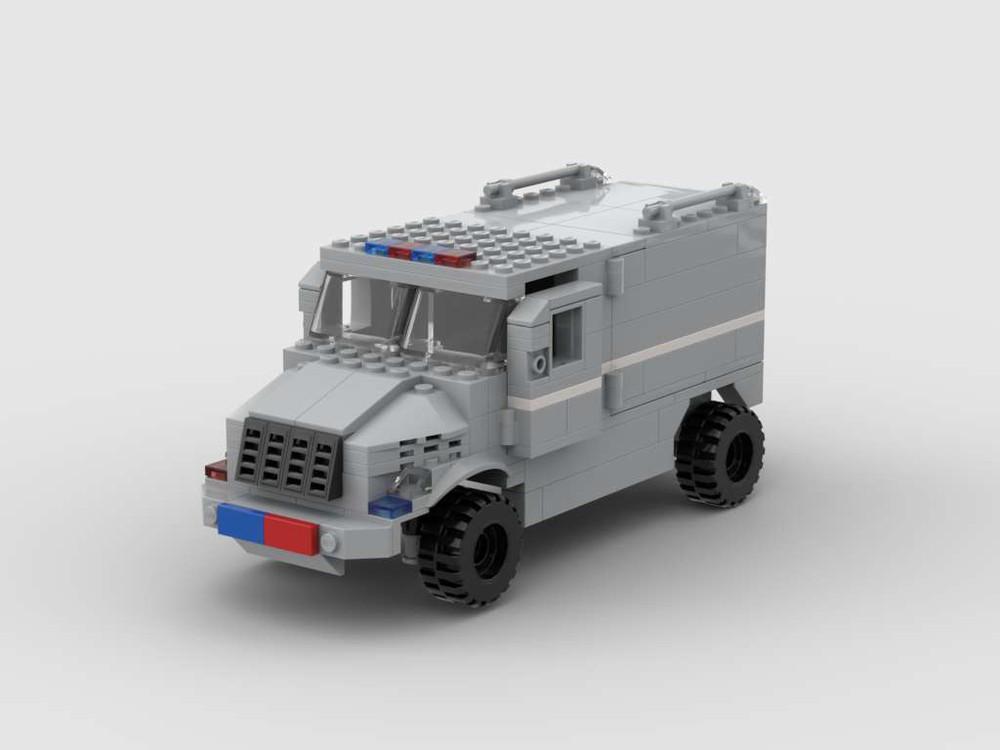 armored bank truck