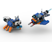 11006 + 31111 Alien Bug and Cyber Scout