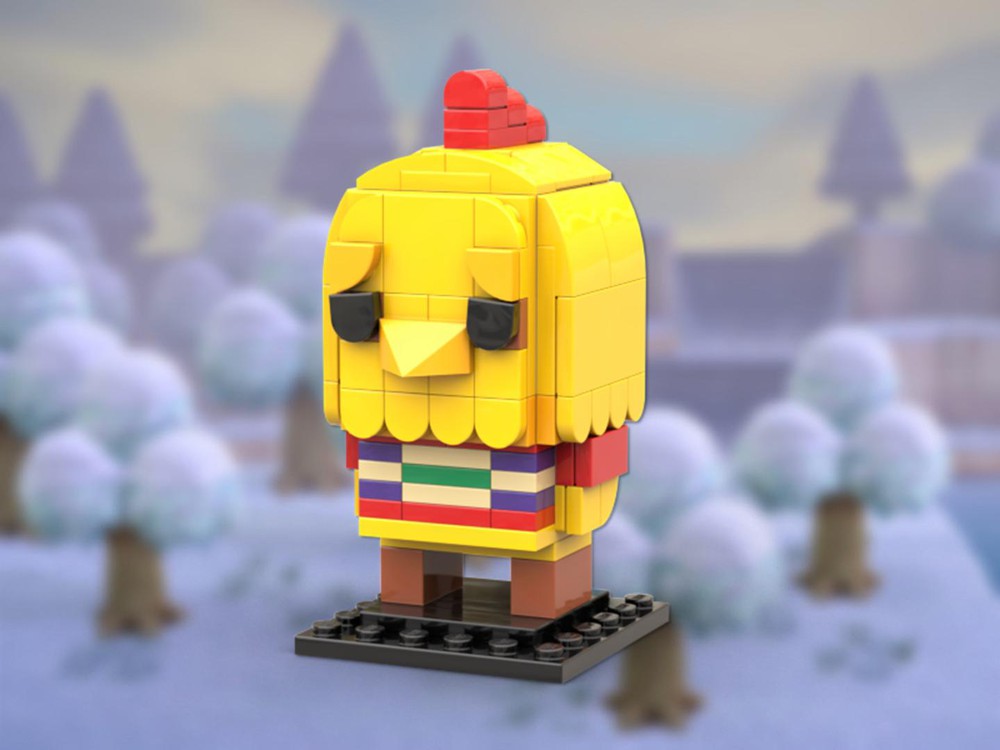 LEGO MOC Brickheadz - Zizzy & Pony (Piggy) by PatrickStarGames