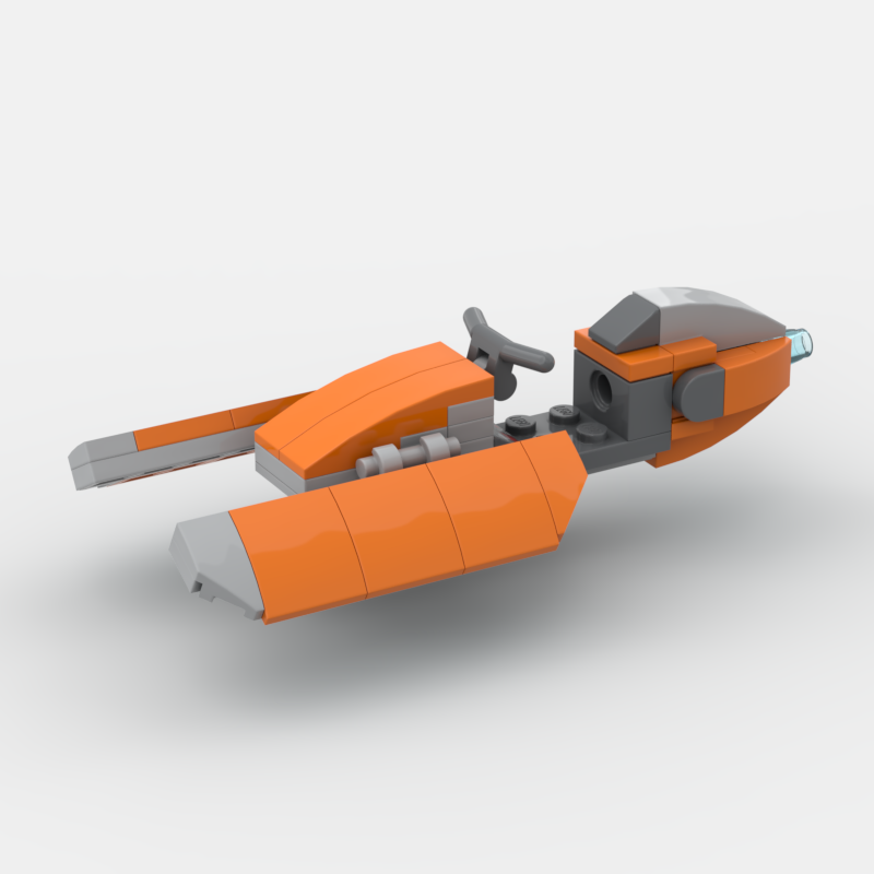 LEGO MOC-129493 Racing Swoop by Rebel.Punk | Rebrickable - Build with LEGO