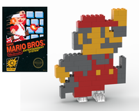 LEGO MOC-129563 8-bit Super Mario Bros Sprite (Jumping) by Neits89