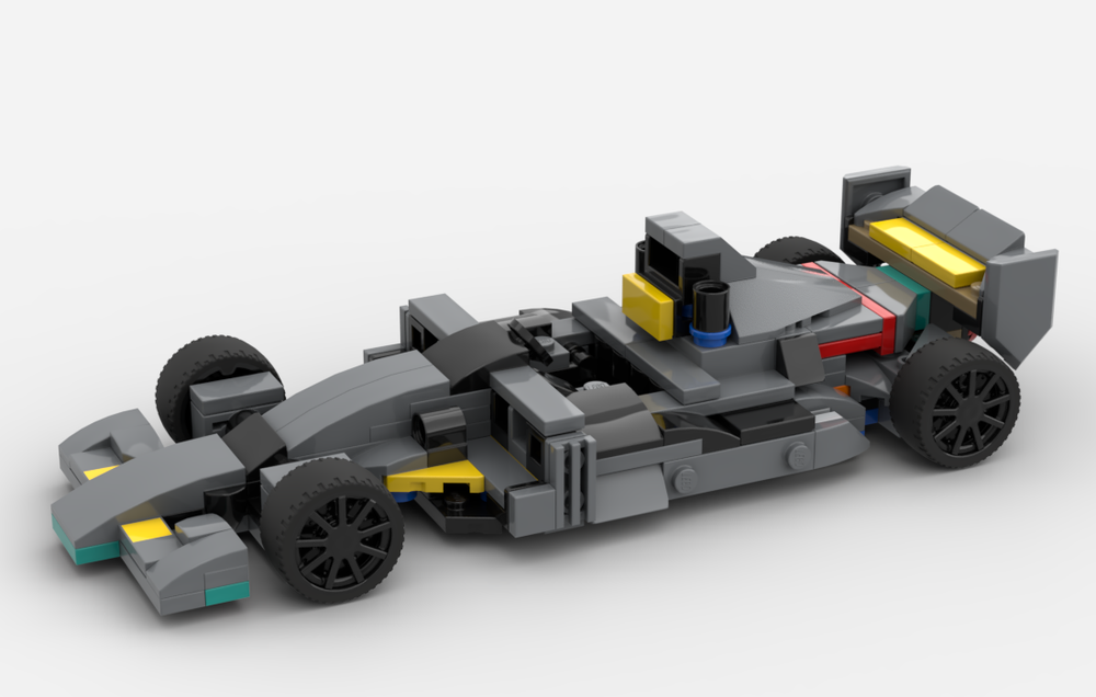 LEGO MOC 76903 Modern Formula_gray by crazy8ron | Rebrickable - Build ...