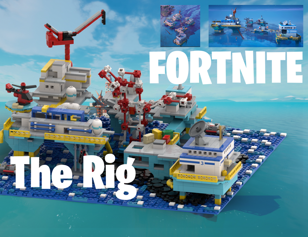 LEGO MOC Fortnite - The Rig by collinthec | Rebrickable - Build with LEGO