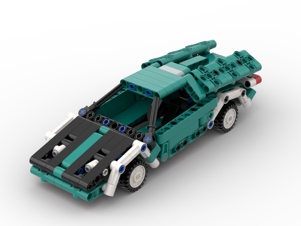 LEGO MOC Countach by BD Technic Rebrickable Build with LEGO