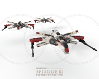 LEGO MOC-129749 Mini Size ARC-170 starfighter : Episode III by