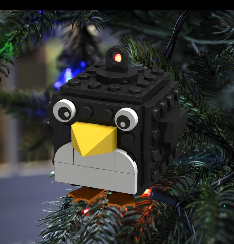 Lego best sale penguin ornament