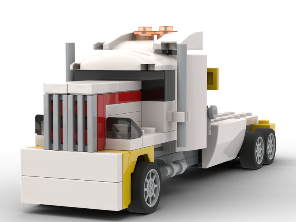 LEGO MOC 40196 - Truck by hoppepe | Rebrickable - Build with LEGO