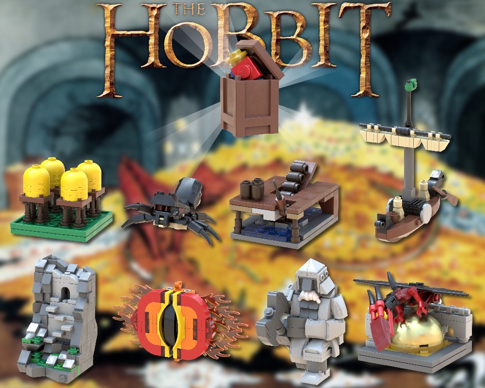 LEGO MOC - LEGO Hobbit: Minikits - of Smaug by CLUN_k | Rebrickable - Build with LEGO