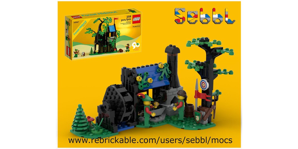 Tøm skraldespanden Puno brændstof LEGO MOC Forestmen Blacksmith from 40567 by sebbl | Rebrickable - Build  with LEGO