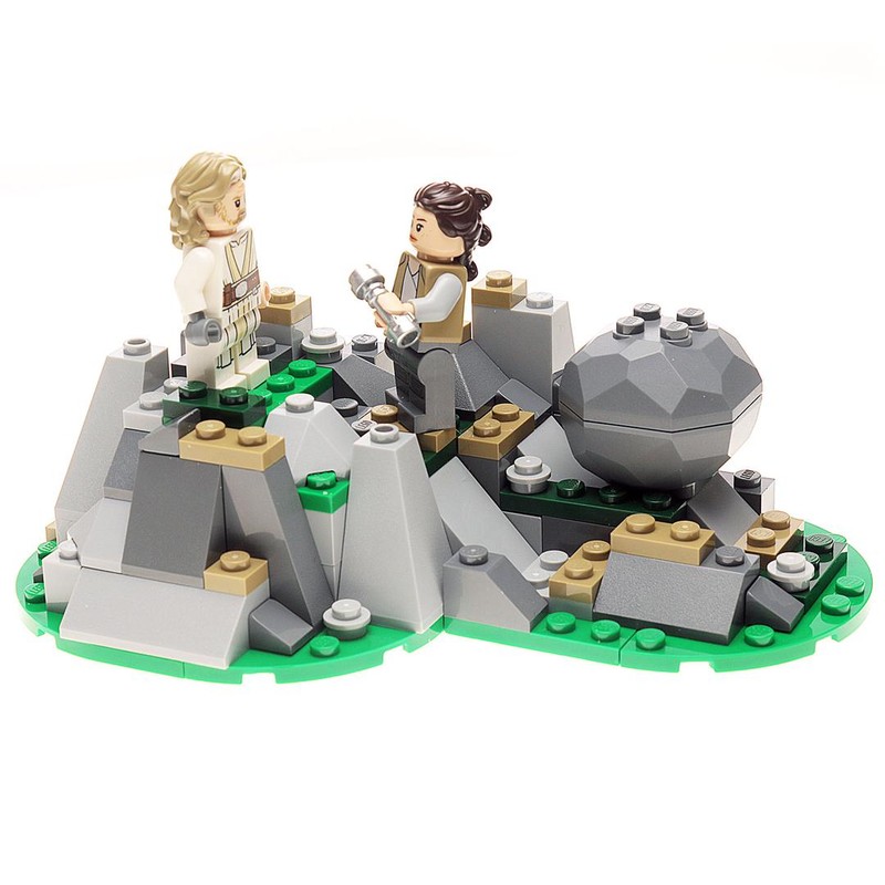 lego star wars ahch to island training