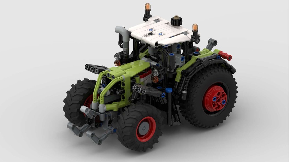 LEGO MOC 1:32 CLAAS Axion 900 tractor by falconluan Rebrickable