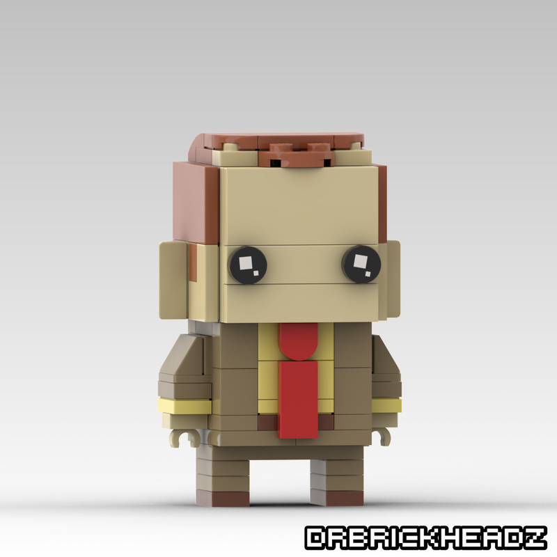 LEGO MOC Toby Flenderson (The Office) Brickheadz by DrBrickheadz ...