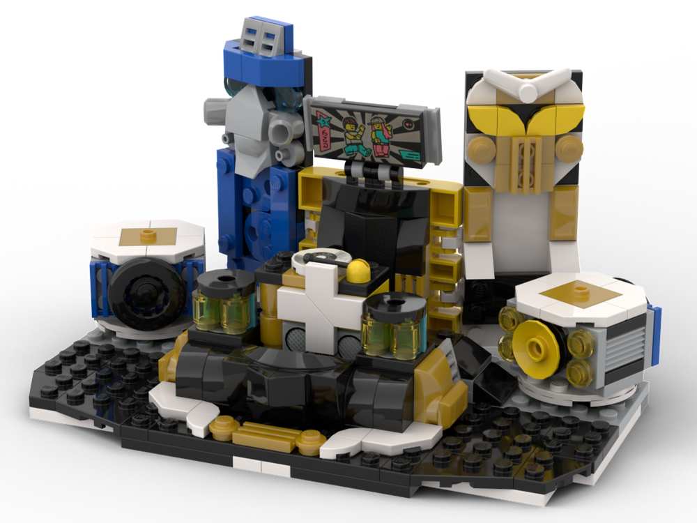 LEGO MOC-130286 Robo HipHop Stage by coizioc | Rebrickable - Build with ...