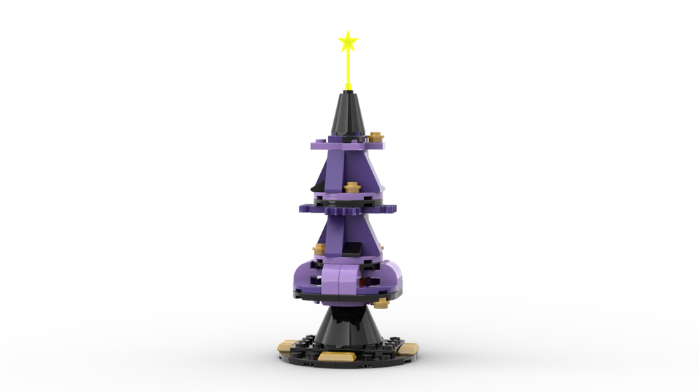 LEGO MOC 40562 Christmas tree by Lenarex Rebrickable Build with LEGO