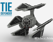 LEGO MOC TIE D Defender Long by thomin Rebrickable Build