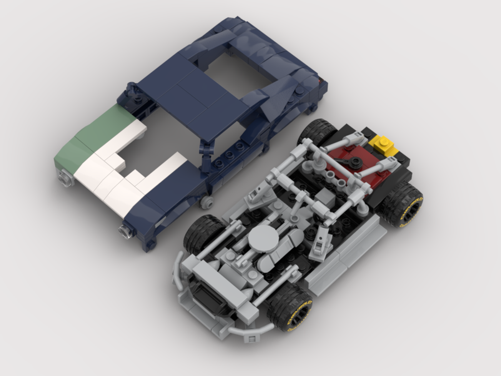 LEGO MOC 1970 Chevrolet Monte Carlo - NasCarlo by jameshigson0512