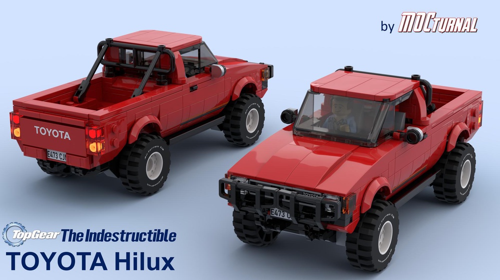 Foran Skat Prøve LEGO MOC Top Gear's The Indestructible Toyota Hilux by MOCturnal |  Rebrickable - Build with LEGO