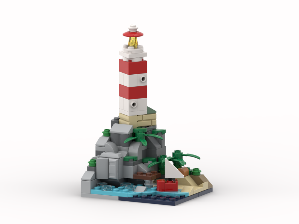 LEGO MOC 11021 Lighthouse by SKABRAM | Rebrickable - Build with LEGO