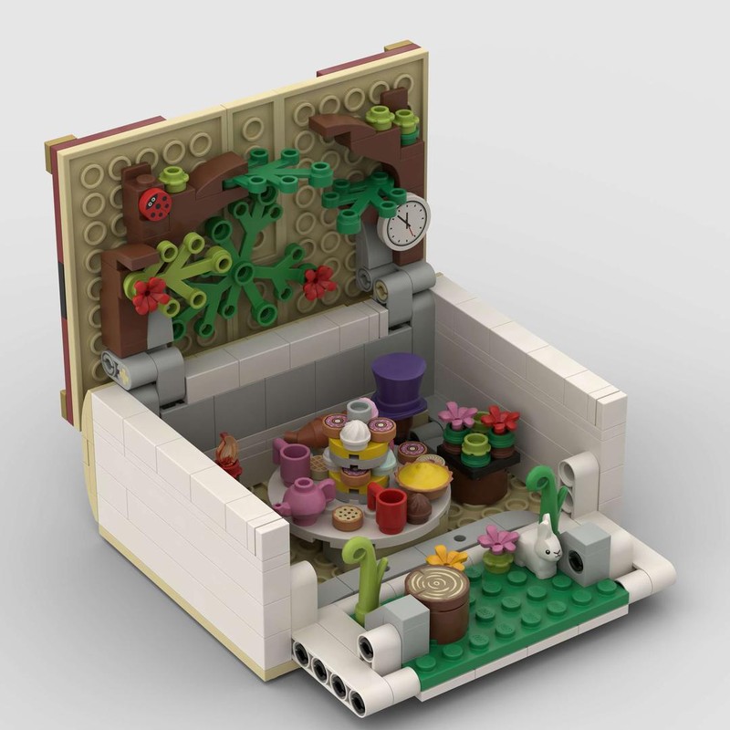 LEGO MOC Second Edition -- Open the Alice's Adventures in